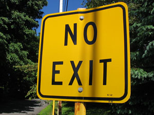 No Exit Sign