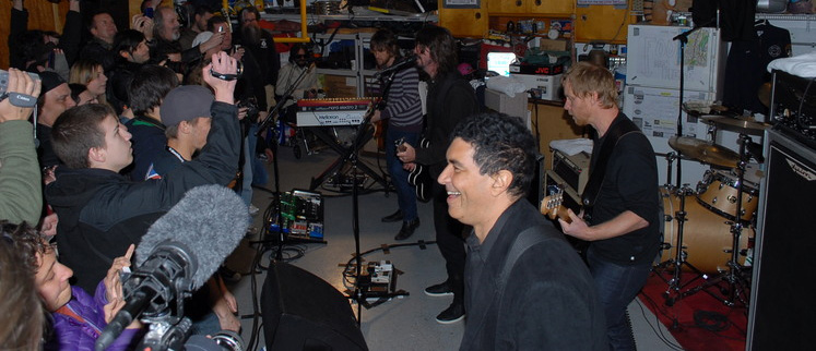 Foo Fighters on their Garage Tour