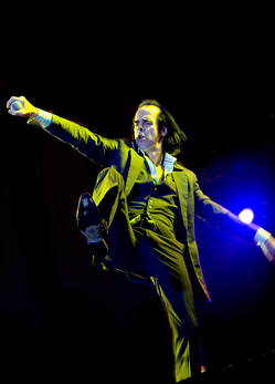 Nick Cave kicks proverbial ass