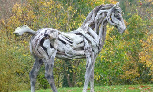 Foal sculpture