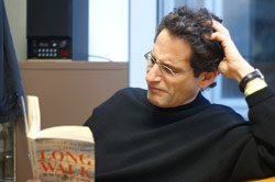 Hugh Levinson driven to the edge by his quest for the truth in the legend of Slavomir Rawicz.