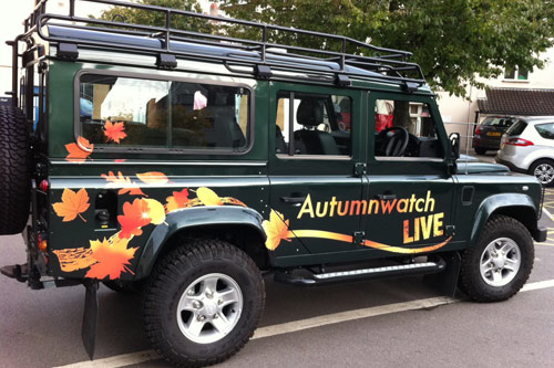 Autumnwatch Land Rover