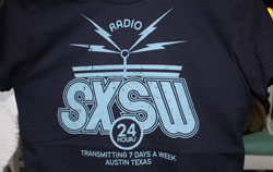 A SXSW t-shirt.