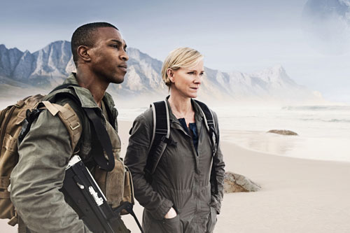 Ashley Walters as Jack Holt and Hermione Norris as Stella Isen