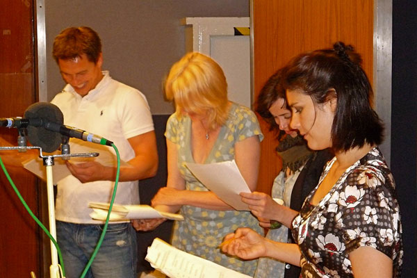 Recording Torchwood for Radio 4