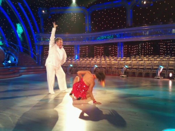 Russell Grant and Flavia Cacace