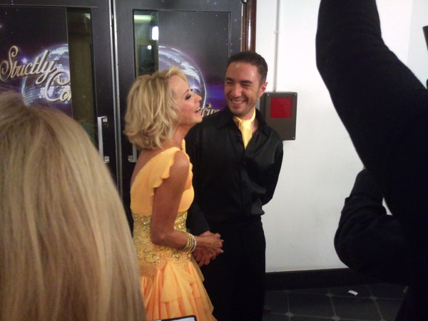 Felicity Kendal and Vincent Simone