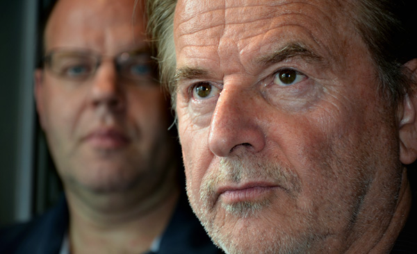 Trevor Eve and Mark Lawson