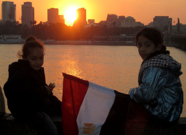 Tahrir Square, Cairo, by Hugh Sykes