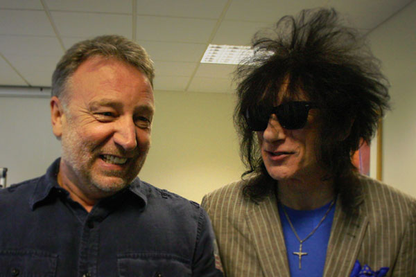 Peter Hook and John Cooper Clark
