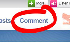 BBC Radio 4 home page Comment link