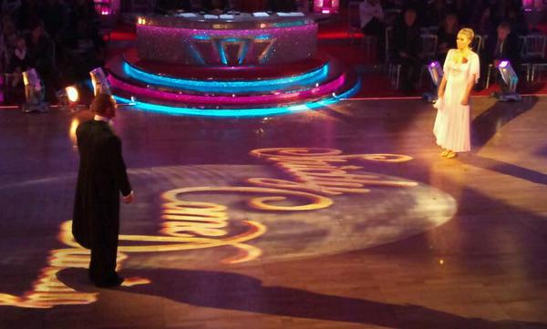 Patsy Kensit and Robin Windsor in the Strictly dress rehearsal