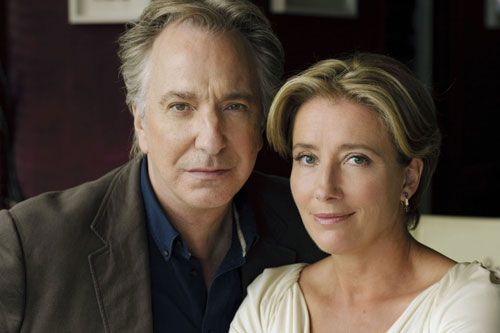 Alan Rickman and Emma Thompson in The Song Of Lunch