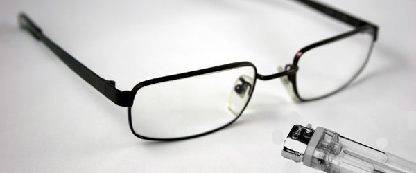 glasses and a cigarette lighter