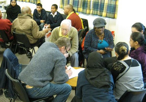 Live In and Live On workshop in Bristol