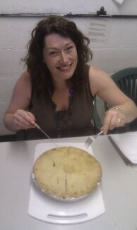 Nia Mair yn cael snac bach iach yn Wrecsam!