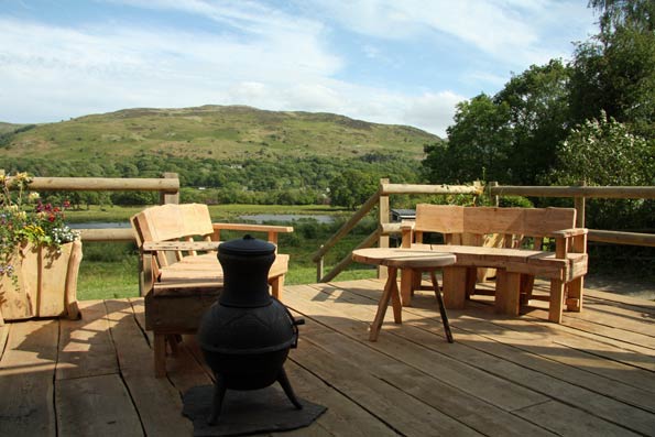 Outside the new Springwatch studio