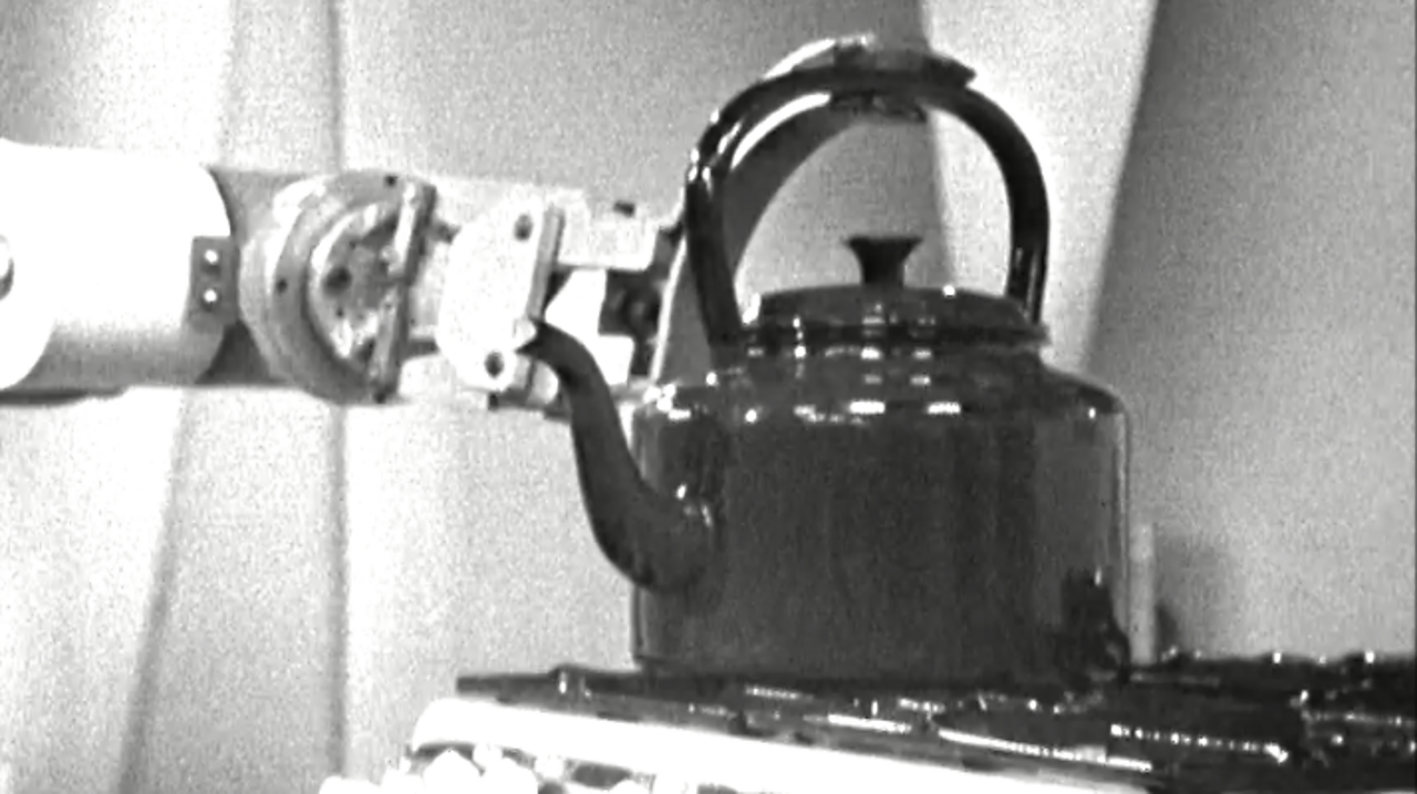 Unimate Robot makes tea, 1967