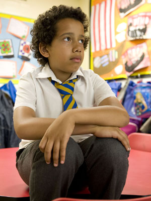 Mikey, one of the pupils featured in the film