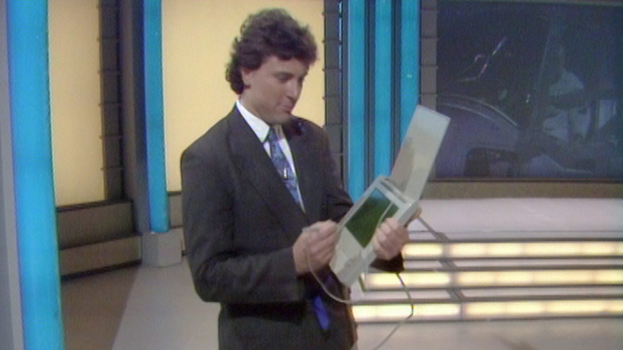 'Portable' electronic notepad, 1988