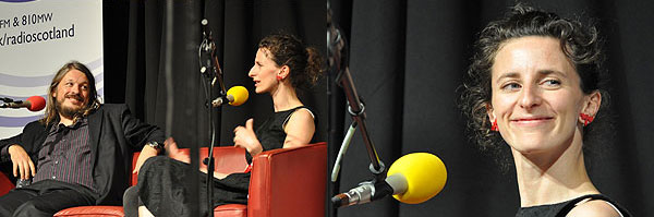 Richard Herring and Felicity Ward