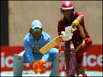 sarwan batting for the west indies